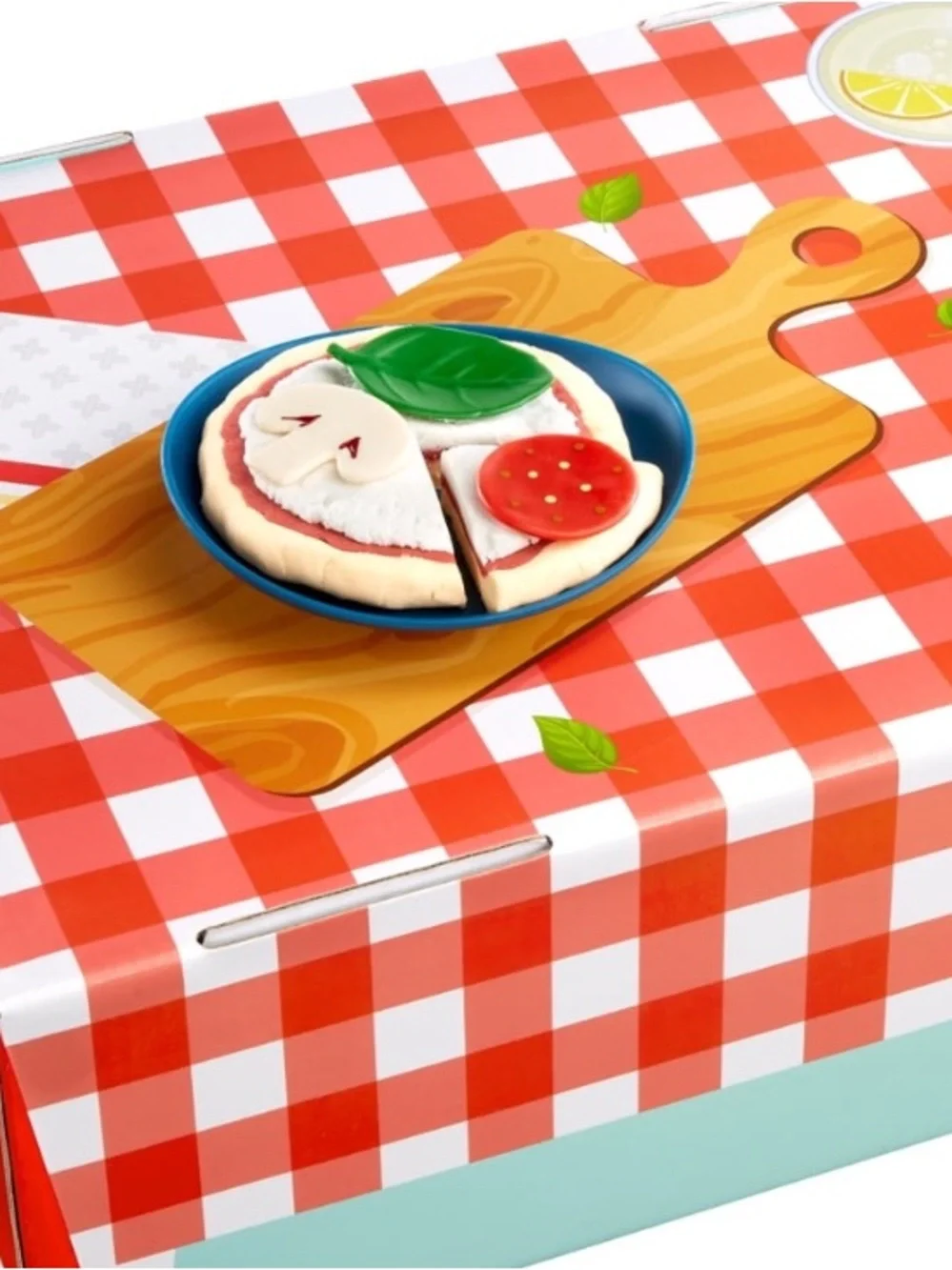 Little Tikes Red & Cream Play Pizza Oven Set for Kids